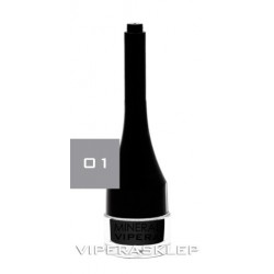 Vipera Czarny Mineralny Liner do Brwi i Powiek Coal 01