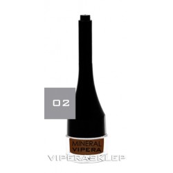 Vipera Ciemny Brązowy Mineralny Liner do Brwi i Powiek Mink 02