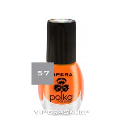 Vipera pomarańczowy lakier do paznokci Polka 57