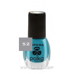 Vipera niebieski lakier do paznokci Polka 52