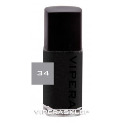 Vipera Top Coat z czarnymi drobinkami Roulette 34