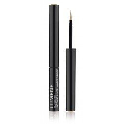 Lumene Liquid Eyeliner Blueberry Intense Waterproof Wodoodporny intensywny eyeliner w płynie 3 Khaki Crystal Jasny Brązowy