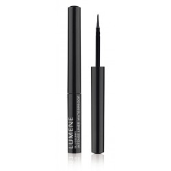 Lumene Liquid Eyeliner Blueberry Intense Waterproof Wodoodporny intensywny eyeliner w płynie 4 Grey Crystal szary