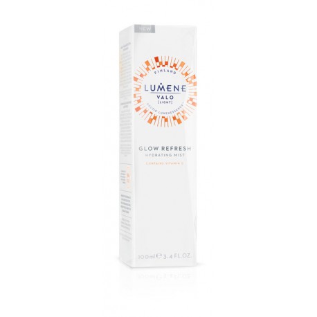 Lumene Valo Nawadniająca mgiełka do twarzy z witaminą C Glow Refresh Hydrating Vitamin C Mist kartonik