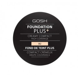 Gosh Foundation Plus + Podkład kryjąco - korygujący w kompakcie 002 Ivory
