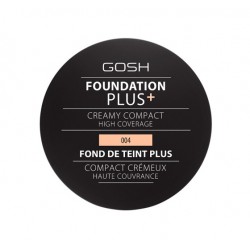 Gosh Foundation Plus + Podkład kryjąco - korygujący w kompakcie  004 Natural