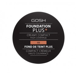 Gosh Foundation Plus + Podkład kryjąco - korygujący w kompakcie  008 Golden