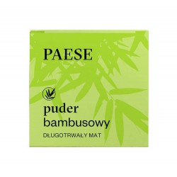 Paese sypki puder bambusowy transparentny kartonik