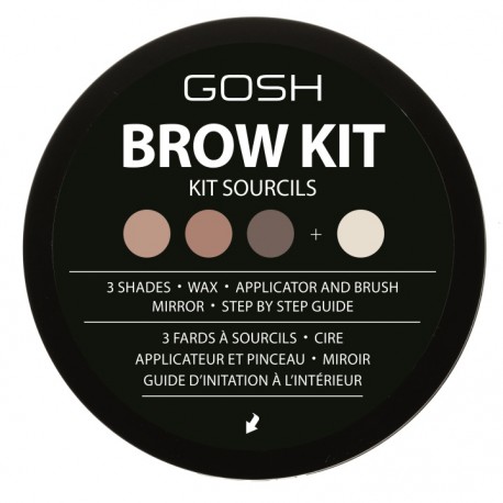 Gosh Paleta Zestaw do Stylizacji Brwi Brow Kit 001