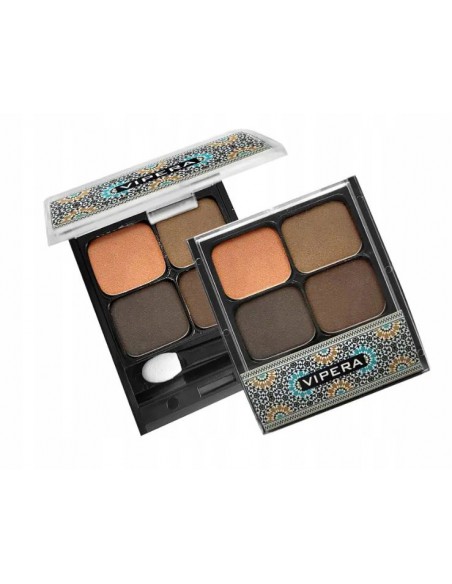 Vipera Paleta Cieni do powiek QUATRO 10 top-flop