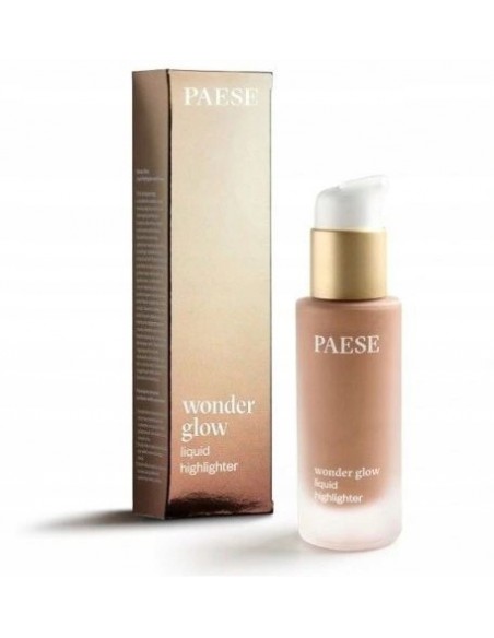 Paese Rozświetlacz w płynie Wonder Glow Bronzed 20 ml