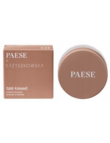 PAESE x Krzyszkowska BRONZER W KREMIE Tan Kissed 01