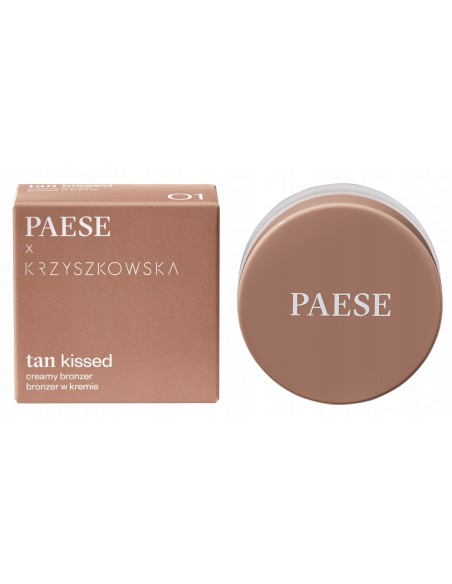 PAESE x Krzyszkowska BRONZER W KREMIE Tan Kissed 01