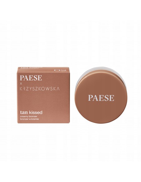 PAESE x Krzyszkowska BRONZER W KREMIE Tan Kissed 02