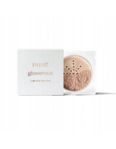 Paese Glowerous sypki rozświetlacz do twarzy złoty 02 Gold 5g