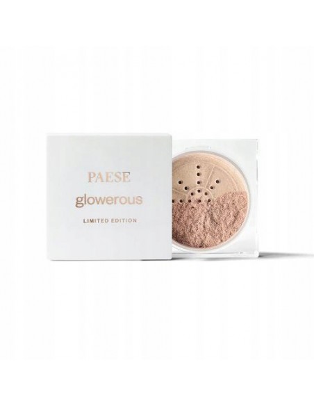 Paese Glowerous sypki rozświetlacz do twarzy złoty 02 Gold 5g