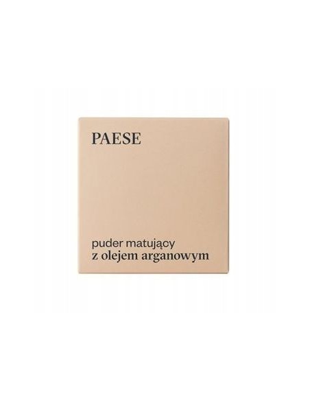 Paese puder prasowany matujący z olejem arganowym 03