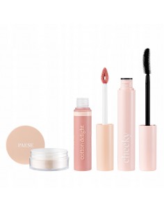 PAESE zestaw Perfect Set tusz 10ml + baza pod makijaż 30ml + błyszczyk 7.5 2