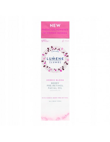 LUMENE NORDIC BLOOM LUMO Olejek do twarzy z kompleksem Berry Pre-Retinol