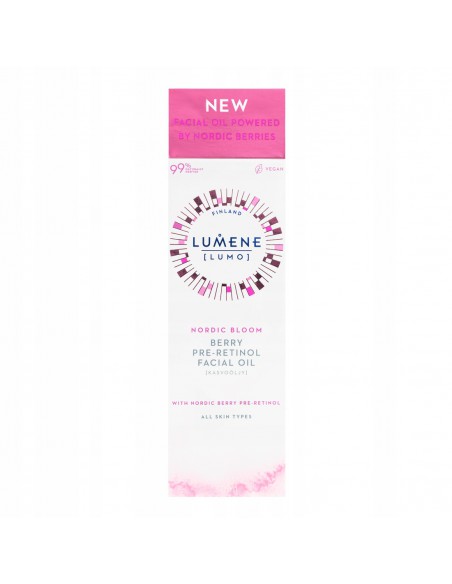 LUMENE NORDIC BLOOM LUMO Olejek do twarzy z kompleksem Berry Pre-Retinol
