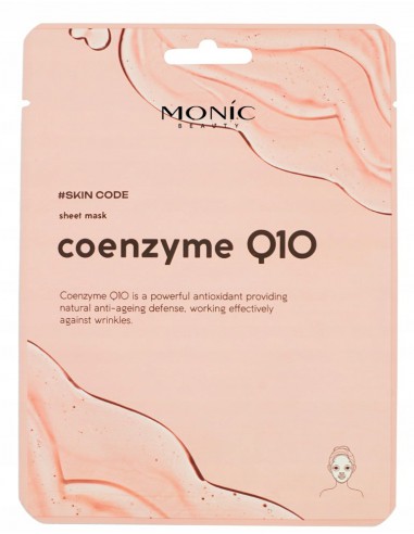MONIC BEAUTY Maseczka w płacie z koenzymem Coenzyme Q10 25 ml