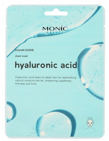 MONIC BEAUTY Maseczka w płacie z kwasem hialuronowym Hyaluronic Acid 25 ml