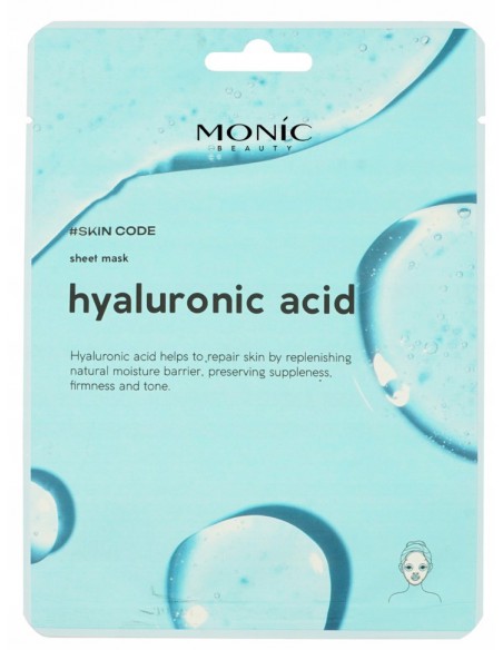 MONIC BEAUTY Maseczka w płacie z kwasem hialuronowym Hyaluronic Acid 25 ml