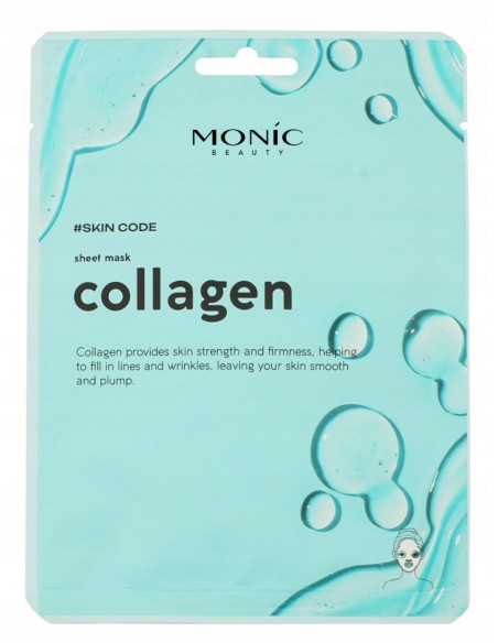 MONIC BEAUTY Maseczka w płacie ujędrniająco-nawilżająca Collagen 25 ml