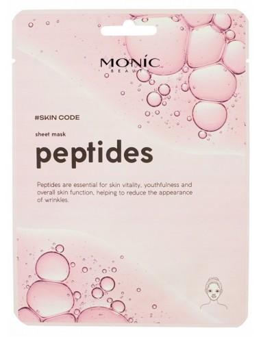 MONIC BEAUTY Maseczka w płacie z peptydami biomimetycznymi Peptides 25 ml