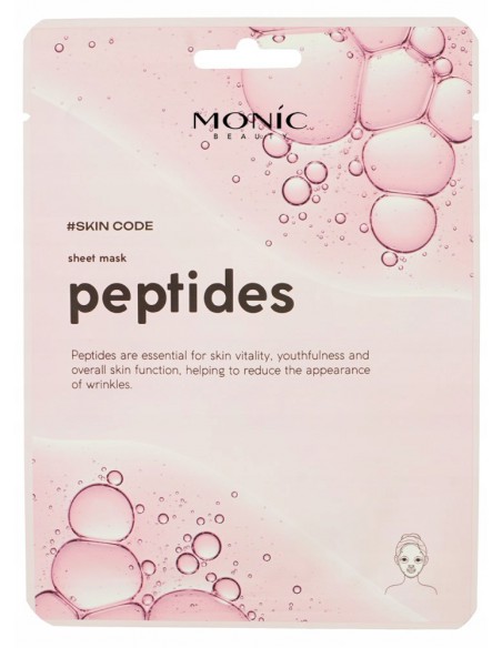 MONIC BEAUTY Maseczka w płacie z peptydami biomimetycznymi Peptides 25 ml