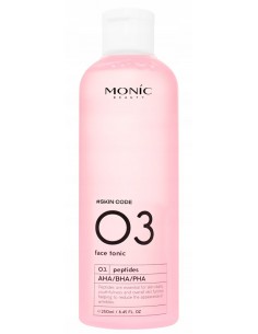 MONIC BEAUTY Tonik do twarzy 03. Peptides AHA/BHA/PHA 250 ml