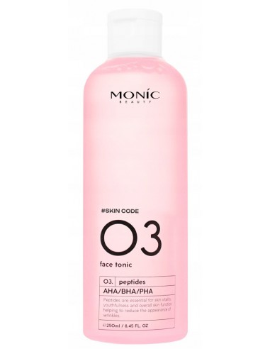 MONIC BEAUTY Tonik do twarzy 03. Peptides AHA/BHA/PHA 250 ml