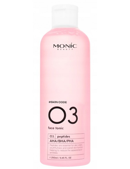 MONIC BEAUTY Tonik do twarzy 03. Peptides AHA/BHA/PHA 250 ml