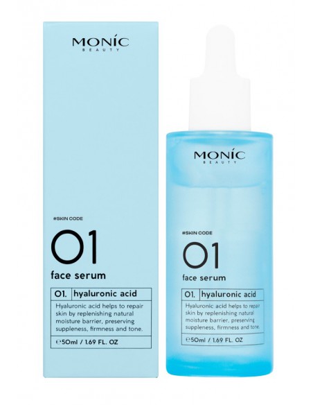 MONIC BEAUTY Serum do twarzy Skin Code 01. Hyaluronic acid - 50 ml