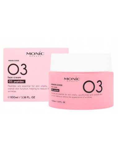 MONIC BEAUTY Krem ujędrniający do twarzy Skin Code 03 Peptides dzień i noc 100 ml
