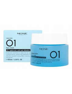 MONIC BEAUTY Krem nawilżający do twarzy Skin Code 01. Hyaluronic Acid 100ml