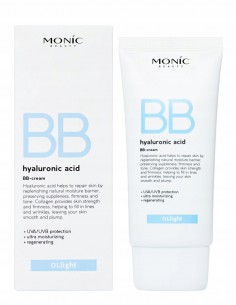 MONIC BEAUTY Krem BB z kwasem hialuronowym 01. Light 50 ml
