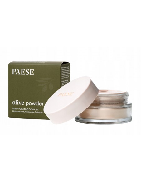 PAESE Olive Powder puder sypki do twarzy Oliwkowy 6g