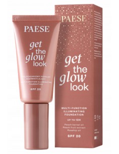 PAESE Get The Glow Look Podkład rozświetlający SPF20 0N Neutral Beige 30ml