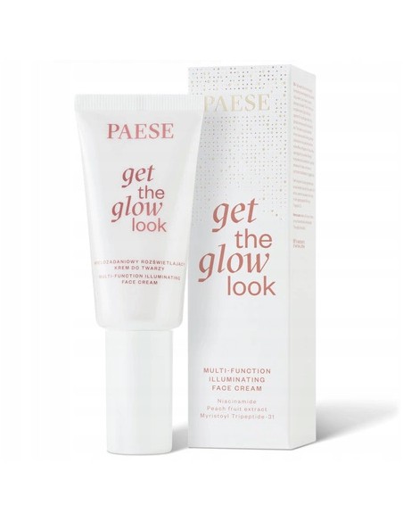 PAESE Get The Glow Look Wielozadaniowy Rozświetlający Krem Do Twarzy 50ml