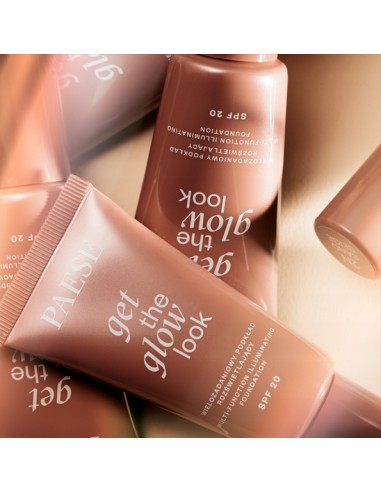 PAESE Get The Glow Look Podkład rozświetlający SPF20 0N Neutral Beige 30ml