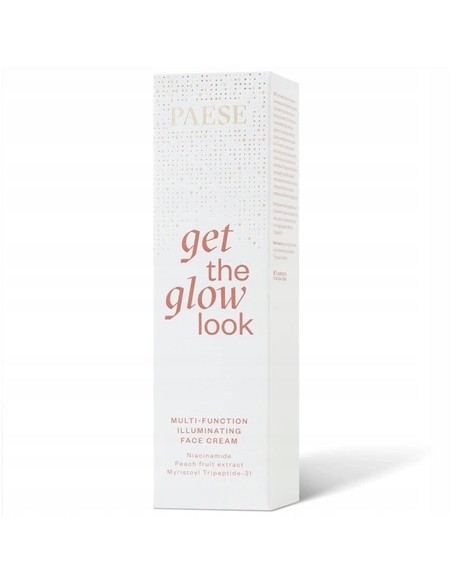 PAESE Get The Glow Look Wielozadaniowy Rozświetlający Krem Do Twarzy 50ml