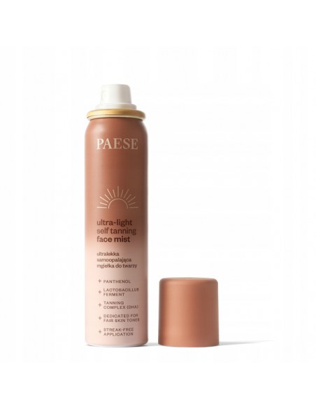 PAESE Ultralekka samoopalająca mgiełka do twarzy 75ml